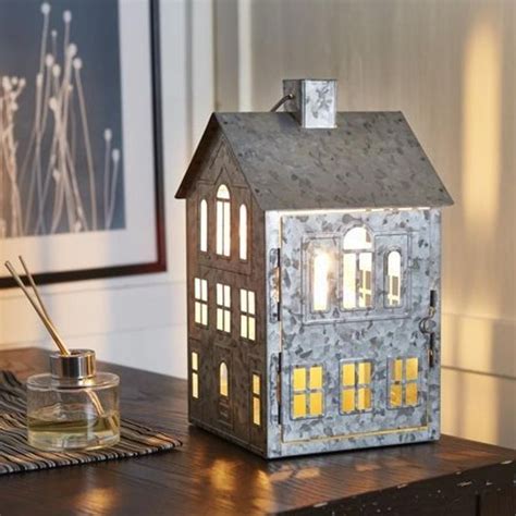 metal house candle lantern|decorative candle lanterns metal large.